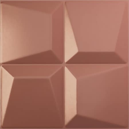 Ekena Millwork 19 5/8in. W x 19 5/8in. H Tellson EnduraWall Decorative 3D Wall Panel, Total 32.04 Sq. Ft., 12PK WP20X20TEFCP-CASE-12